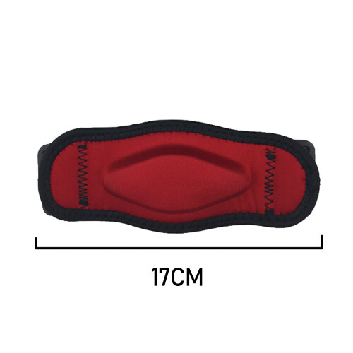 Tutore per gomito con cuscinetto di compressione, supporto con cuscinetto in silicone per epicondilite, sollievo dal dolore e supporto ottimale con 1