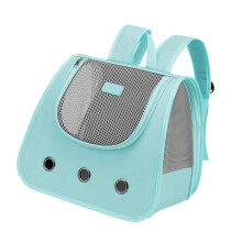 Large Capacity Cat Backpack Carrier with Window View, Breathable Soft Fabric Pet Travel Backpack for Cats