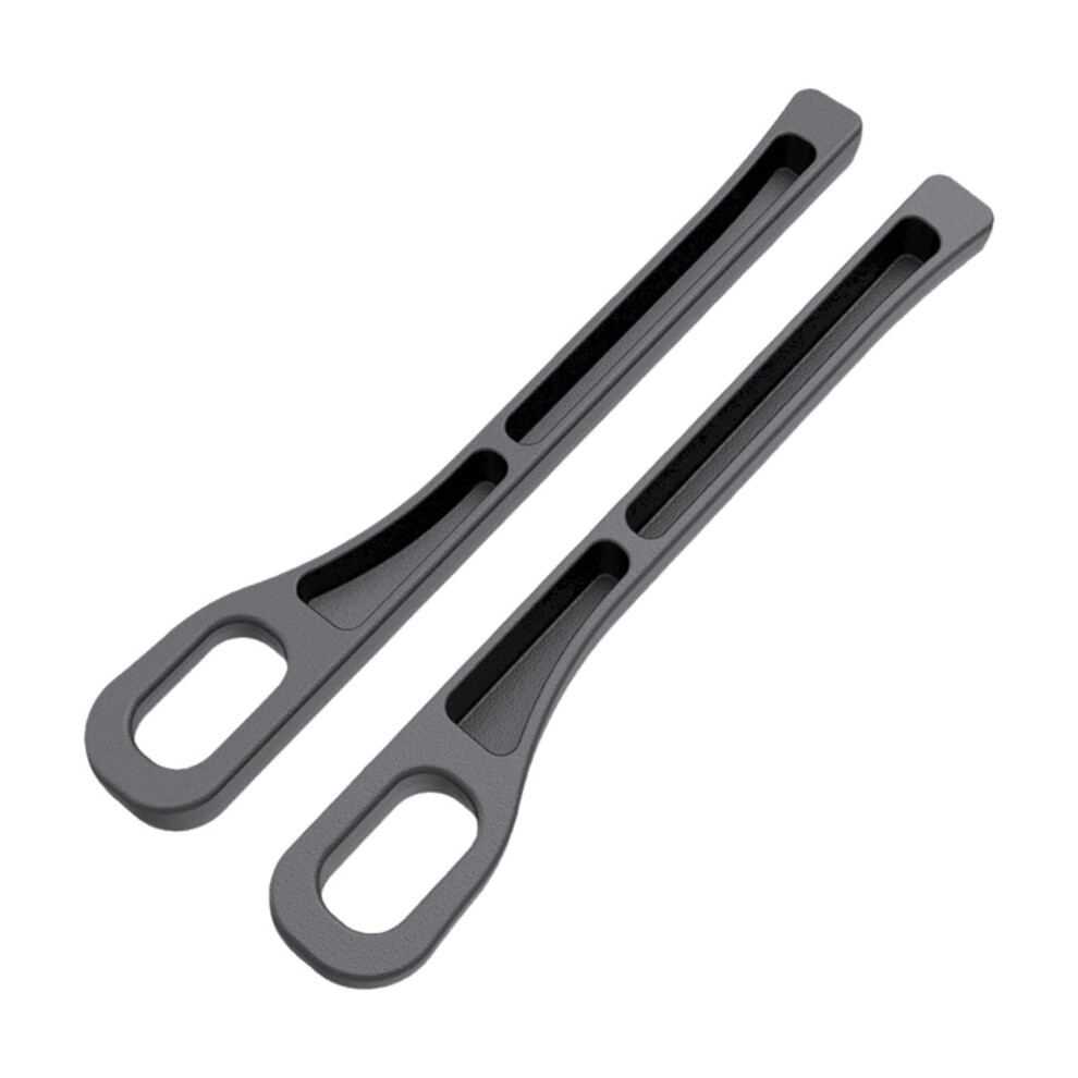 Car Seat Gap Filler And Organizer For Suv And Sedan, Pu Leather Leakproof 2 Pack Black 9094768872826