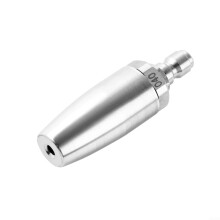 Pressure Washer Turbo Nozzle Stainless Steel for Rust Removal Cars Patios Industrial 3.3 Inch