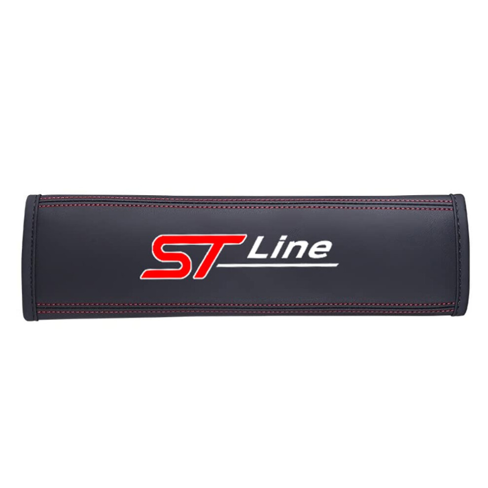 Car Seat Belt Pads For Ford Stline St With Soft Comfortable Shoulder Protector And Pressure Relief 9094768873304