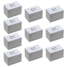 10Pieces Eid Snack Boxes Colorful Paper Boxes Colorful-White