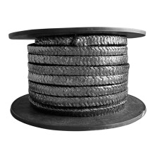 Graphite Compression Packing 30x30mm Braided Flexible Seal for Pumps and Valves Temp Resistant