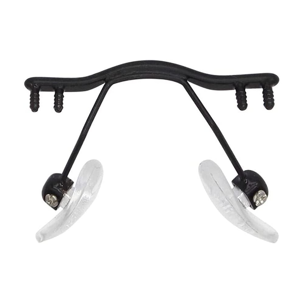 Eyeglass Nose Pad Holder for Rimless Glasses, Universal Nose Bridge  Kit for Adults