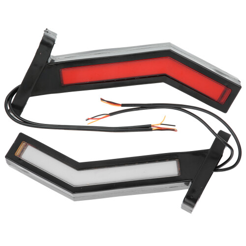 Πίσω φώτα LED, φώτα προειδοποίησης πίσω φωτός φορτηγού, δυναμικό φως, πλευρικά φώτα 1