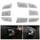Multi-Function Stainless Steel Chef Knife 8 inch Ergonomic Handle Sharp Grey 8