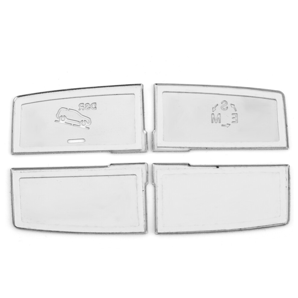 Aluminium Suspension Adjustment Button Sticker For Mercedes Benz Ml/Gl/Gle/Gls Silver 6931379454009
