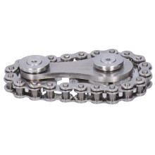 Stainless Steel Gyroscope Toy with Flange Bearings, 36x60mm