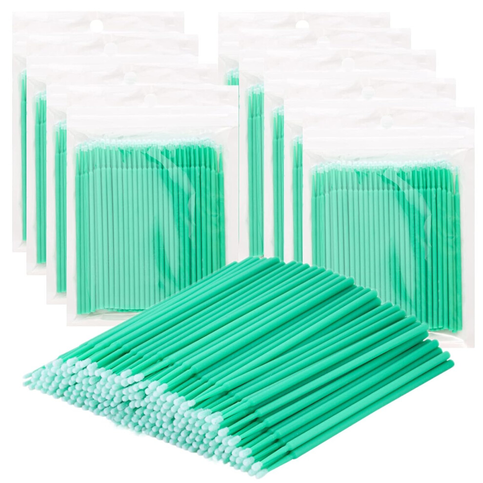 Non-Linting Micro Swab Set, Portable And Hygienic For Precise Application In Eyelash Extensions For Halloween Parties For Nightclubs For Daily Use