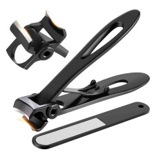 Tagliaunghie con lame affilate, ampia apertura delle ganasce per dimensioni extra large, design ergonomico che garantisce una presa antiscivolo e un