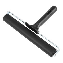 Brayer Roller for Ink Paint Glue, Wide Rubber Roller for Printmaking Stamping and Crafts