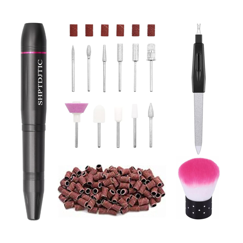 Portable Nail Artwork Sanding Bands, Quick Safe Nail Shaping Set For Studio Home Use High Quality 180 Grit File For Halloween Parties For Nightclubs