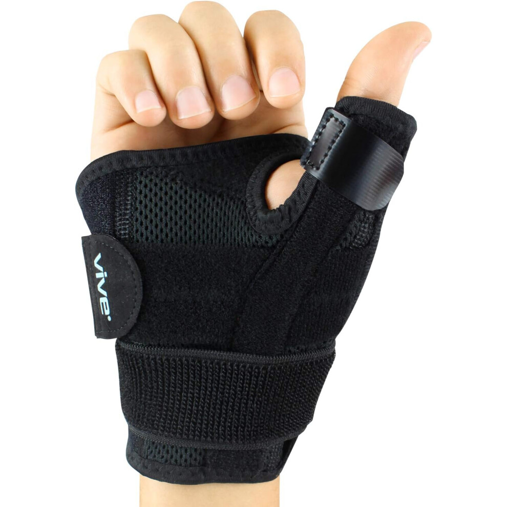 Thumb Immobilization Splint, Ergonomic Splints for Arthritis, Osteoarthritis, Sprains, Strains, Carpal Tunnel, Flexible Thumb Brace, Heat Retention f