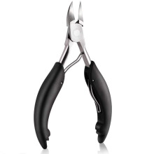 Coupe-ongles robustes, idéaux pour les personnes âgées et celles souffrant d'arthrite, en acier inoxydable chirurgical, avec une poignée au