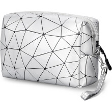 Torba podróżna do przechowywania, modny geometryczny wzór, wielofunkcyjna torba, przenośna konstrukcja, wysokiej jakości nylon, wodoodporna i