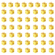 Candy Case Party Treat Boxes for Birthday Wedding Bridal-Gold