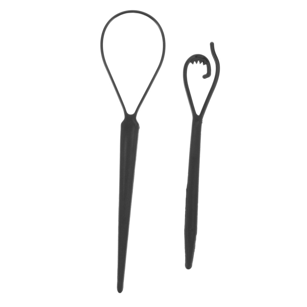 2pcs Hair Styling Tool Set for Women, Hair Braiding and Ponytail Pull Through Accessory