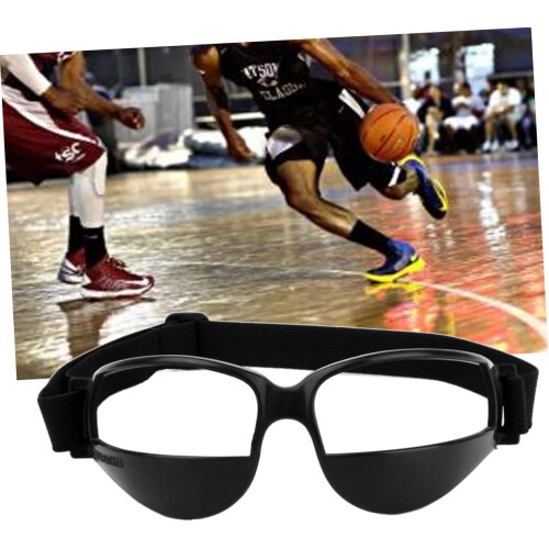 Basketball Training Goggles for Improved Ball Handling, Prevent Looking Down, Adjustable Comfort Black 1
