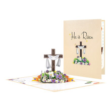 3D Greeding Card 6x8Inch Resurrection Festival Greeding Card
