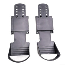 Rowing Machine Foot Pedals Lightweight Durable Plastic Replacement Compatible with Water and Air Models