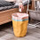 Large Open  Trash Can for Kitchen Bathroom Bedroom Office – Durable Plastic Waste Bin No Lid 2