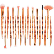 Ensemble de pinceaux de maquillage Makeup Mastery, doux et soyeux, avec pinceaux multifonctions, parfait pour une utilisation quotidienne et en