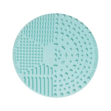 Suction Cup Design Makeup Brush Cleaner Mat, Eco-Friendly Premium Grade Silicone Makeup Brush Cleaning Mat, For Home And Travel Use, Travel Friendly,