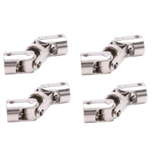 4X Rc Double Universal Joint Cardan Joint Gimbal Couplings with Screw,8X8mm