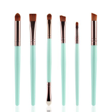 Wiederverwendbare Make-up-Pinsel, professionelle Lidschatten-Werkzeuge für Frauen, weiche Borsten, tierversuchsfreie Borsten, leicht zu reinigen,