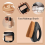 Πινέλο Foundation Easy Makeup, Δημιουργική Λαβή για Βελτιωμένο Κράτημα, Επίπεδο, Άψογο 5