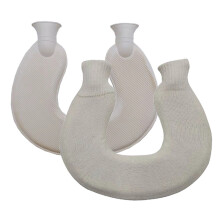 Kannettava U-muotoinen kaulalämmitinpussi mukaviin talvi-iltoihin, hajuton PVC-materiaali takaa raikkaan lämmön, ergonominen muotoilu kietoutuu