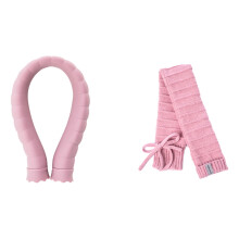 Silica Gel Material Microwave Fast Heating, Adjustable Knitting Sleeve Leak Proof Neck Warmer For Joint Health For Halloween Parties For Nightclubs