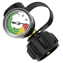 Propane Pressure Meter Fuel Level Detector Tank Connection Adapter Outdoor Gas Supply Reader Flow Regulator Easy Install