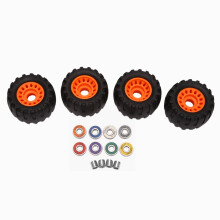 All Terrain Off Road Skateboard Longboard Wielen (Set van 4 Bevat Lagerhuls)