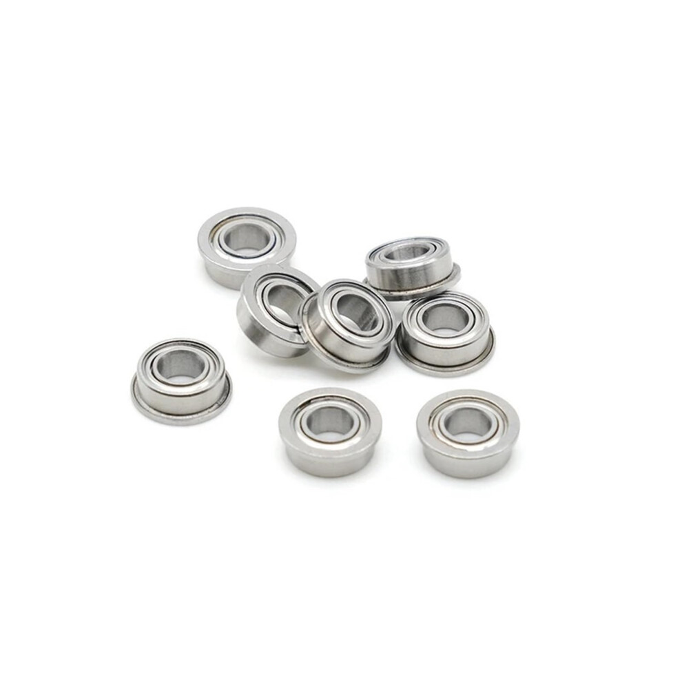 10Pcs Mf106zz Flange Ball Bearing 6X10x3mm Durable Support Smooth Lowfriction Rotation 9199774624367