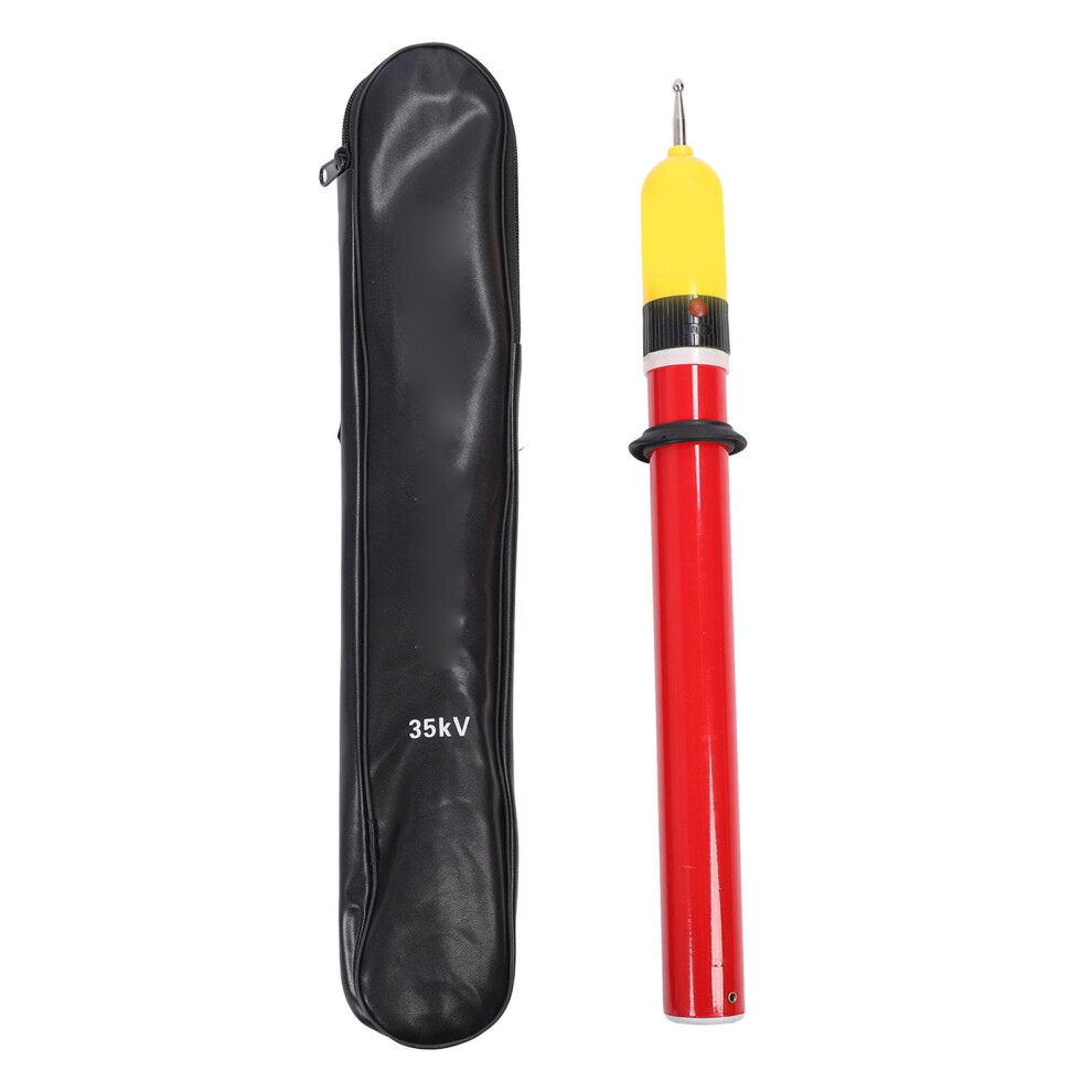 35Kv Telescopic Voltage Tester Pen With Insulated Design, Sound Light Alert And Self Check 9187378882504