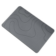 Absorbent Stone Bath Mat NonSlip, QuickDrying Stone Shower Mat For Front Door, Entryway Indoor Washable Door Mat