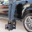 Foldable Step Stool TwoTread Folding Ladder With Handle Portable Kitchen Bath Library Wide Pedals 36.7x32x42 CM 2