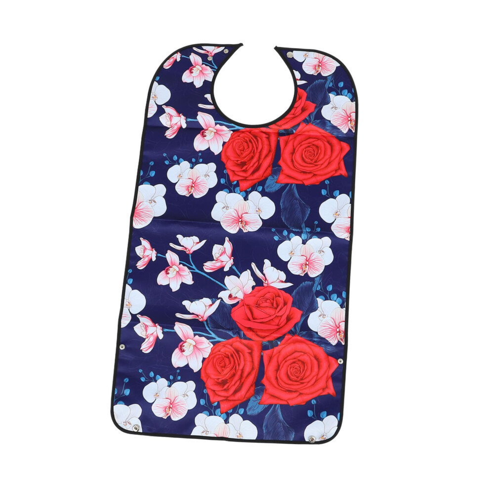 Adult Bibs Waterproof Eating Apron for Elderly Women Durable Washable Mealtime Protector
