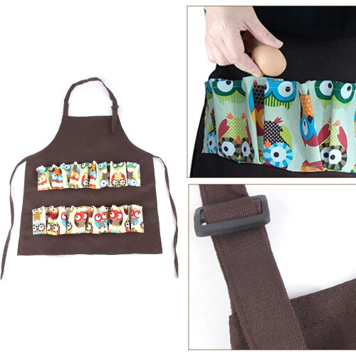 Egg Gathering Apron with Deep Secure Pockets for Hands Farm Egg Collection 1