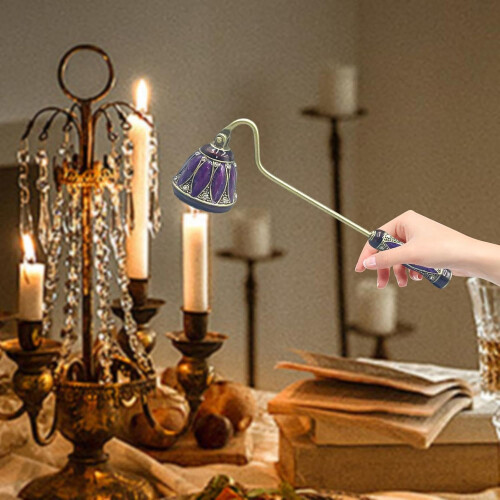 Candle Snuffer Long Handle Vintage Style For Home Use Gift 2