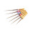 X-Pro Gold Assorted Endodontic Files, 6PCS Set with Multi-Taper Design for Engine-Driven Root Canal Preparation, Controlled Memory for Enhanced 1