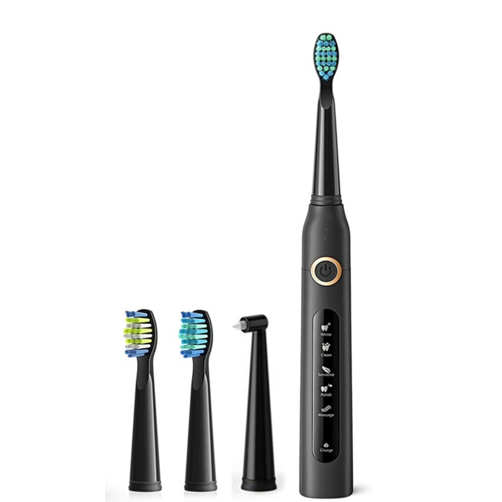 Fast Charge Sonic Electric Toothbrush for Daily Use, Rechargeable Toothbrushes with Smart Timer and Adjustable Modes, Sonic Electric Toothbrush with