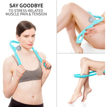 Handheld Massager for Targeted Muscle Therapy, Therapeutic Self-Massage Tool with 6 Balls Massage Point for Deep Penetration, Ergonomic Handle Design