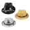 Elegant Star Patterned  Sequins Hats for Stylish New Year-Gold 3