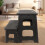 Folding Step Stools Portable Closet Step Stool Two Step Folding Stool Stable Two Step Ladder Indoor Outdoor For Adults 2