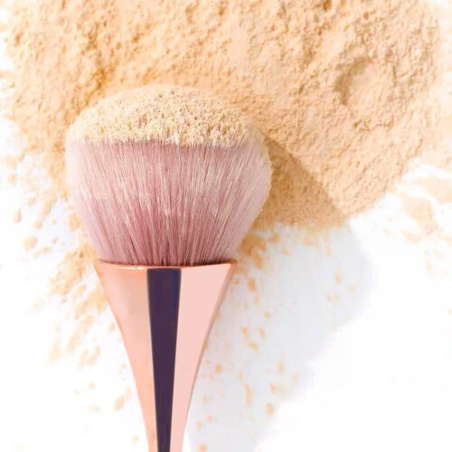 Bløde, luftige makeupbørster til professionelt makeupsæt, præcisionspudderbørste, multifunktionel makeupbørste, ergonomisk designet håndtag, 2