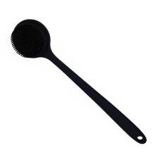 Liberte o poder de um tratamento de spa profissional no conforto do seu próprio chuveiro com a nossa escova de silicone para as costas, concebida