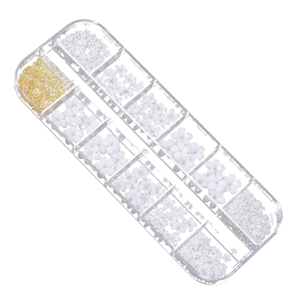 Luxurious Rhinestones, Pearl Nail Charms Flatback For Nail Art, Adds A Touch Of Glamour And Elegance To Your Nails, Flatbacks Ensure Secure Adhesion,