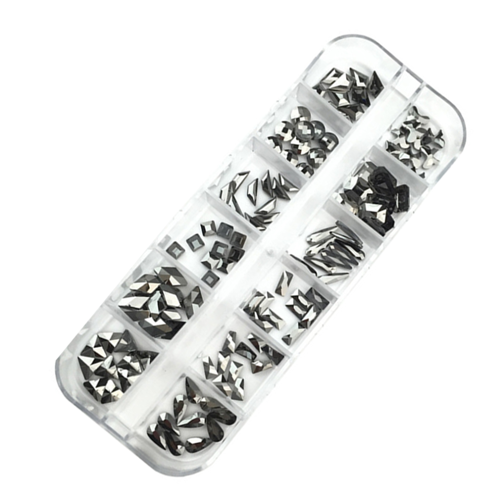 Stylish Nail Art Decorations, Flatback Rhinestones Crystals For A Glamorous Touch, High Quality Glass Offers Timeless Beauty, Personalize Your Creati